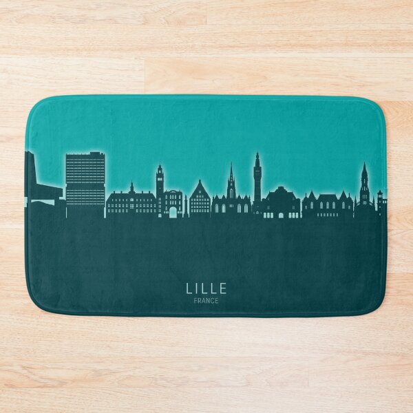 Item preview, Lille France Skyline designed and sold by ArtPrints.