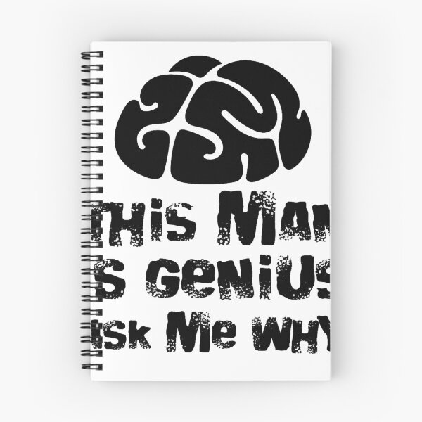 Item preview, This Man is Genius Ask me Why, Funny Gift designed and sold by TOUPOINT.