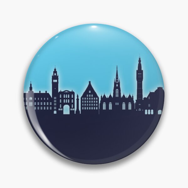 Item preview, Lille France Skyline designed and sold by ArtPrints.