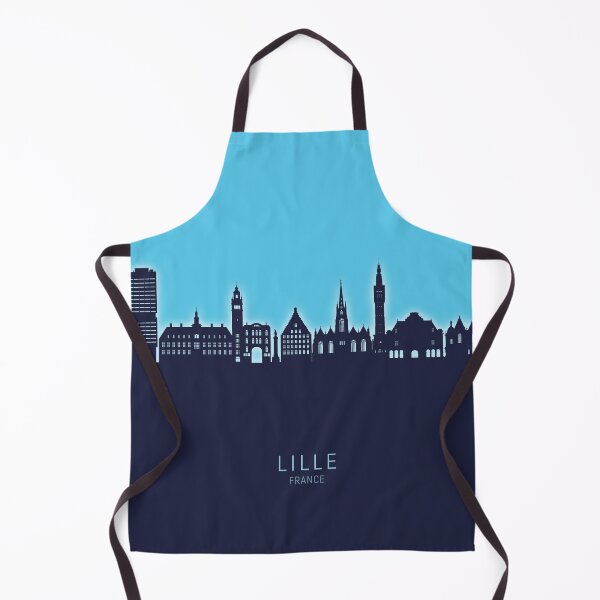 Item preview, Lille France Skyline designed and sold by ArtPrints.