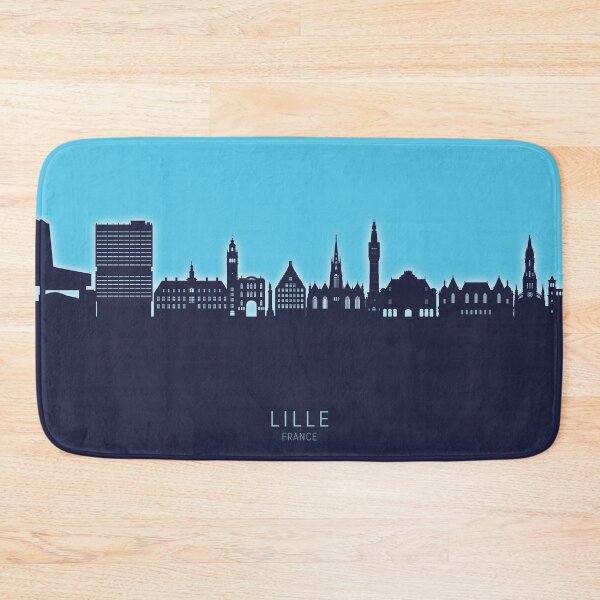Item preview, Lille France Skyline designed and sold by ArtPrints.