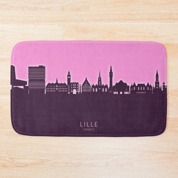 Item preview, Lille France Skyline designed and sold by ArtPrints.