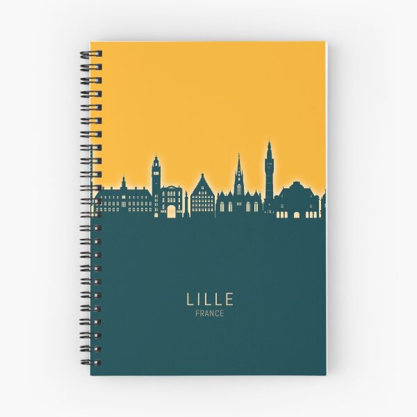 Item preview, Lille France Skyline designed and sold by ArtPrints.