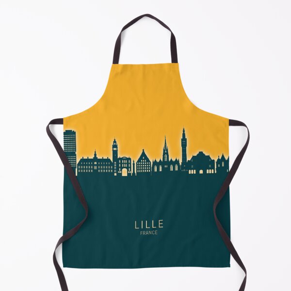 Item preview, Lille France Skyline designed and sold by ArtPrints.
