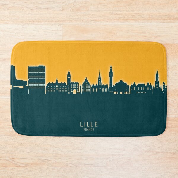 Item preview, Lille France Skyline designed and sold by ArtPrints.