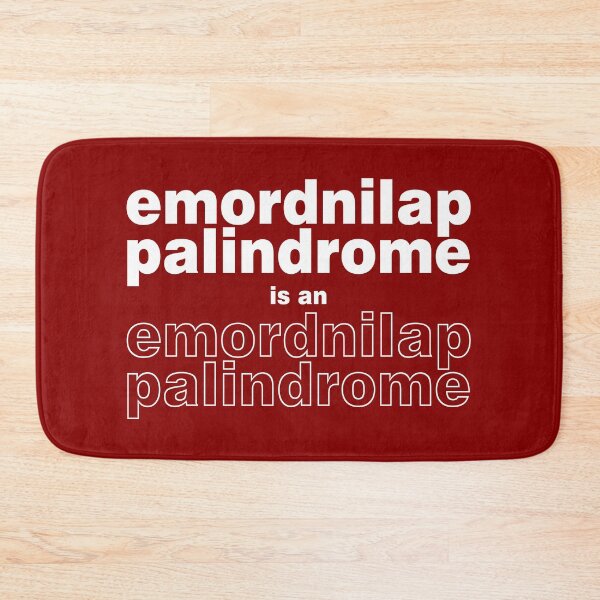 Item preview, Emordnilap palindrome is an emordnilap palindrome designed and sold by Sticker Up.