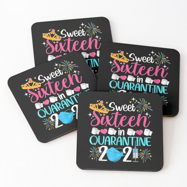 Item preview, Sweet 16 In Quarantine 2021 Gifts Funny 16th Birthday designed and sold by anniversaryshop.