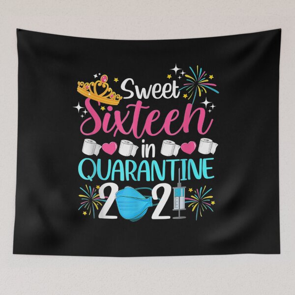 Item preview, Sweet 16 In Quarantine 2021 Gifts Funny 16th Birthday designed and sold by anniversaryshop.
