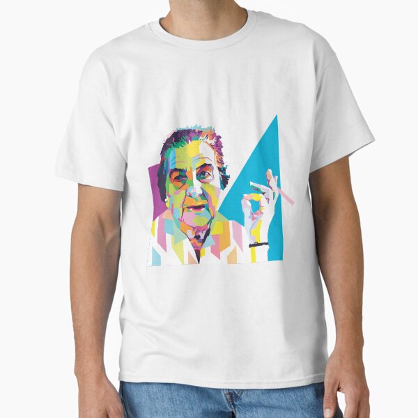 Vista previa del artículo con la obra «Golda Meir», diseñado y vendido por Javakun.