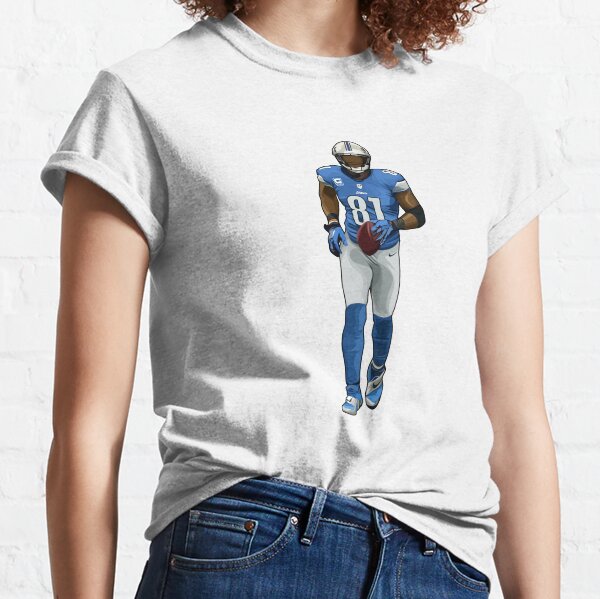 NEW FASHION 2023 Detroit Lions T-shirt graphic heart ECG line