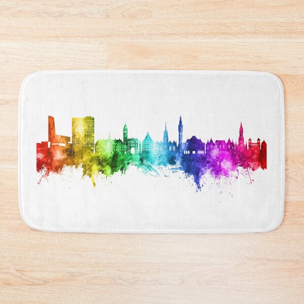 Item preview, Lille France Skyline designed and sold by ArtPrints.