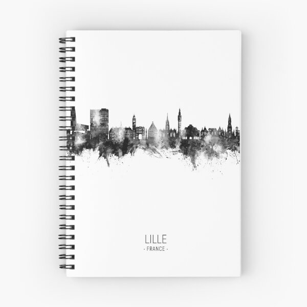 Item preview, Lille France Skyline designed and sold by ArtPrints.