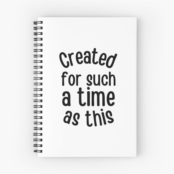 Item preview, Created For Such A Time As This Simple Black Design designed and sold by SweetAndSpice.