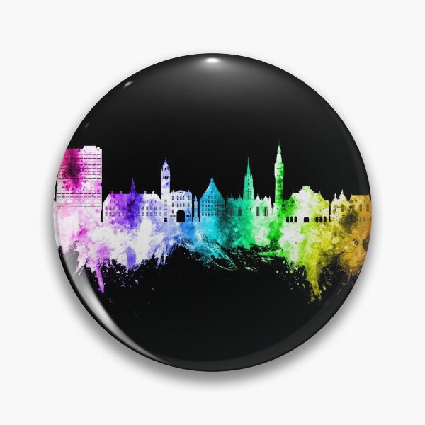 Item preview, Lille France Skyline designed and sold by ArtPrints.