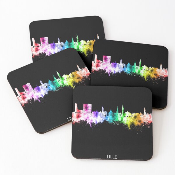 Item preview, Lille France Skyline designed and sold by ArtPrints.