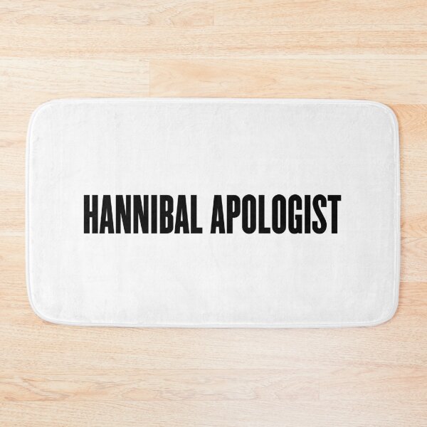 Item preview, HANNIBAL APOLOGIST in Black designed and sold by jennifersbodies.