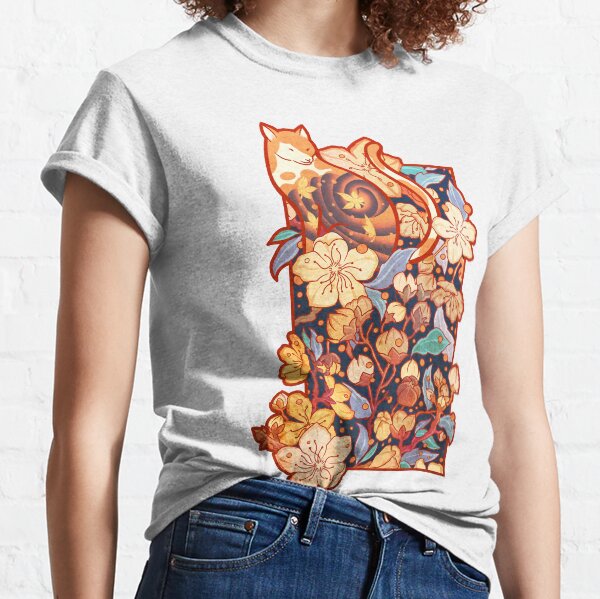 Item preview, Neko and cherry blossoms designed and sold by Syntetyc.