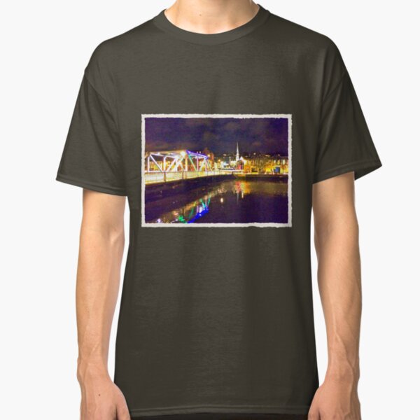 Moonlit night on Merchant´s Quay 002 Classic T-Shirt