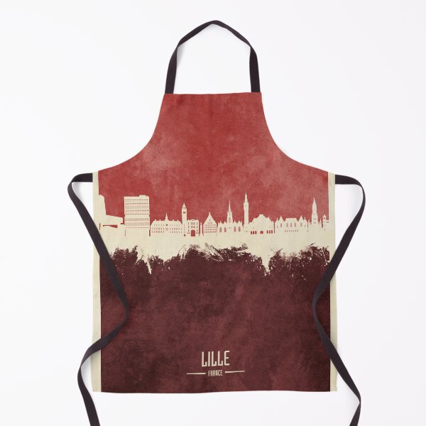 Item preview, Lille France Skyline designed and sold by ArtPrints.