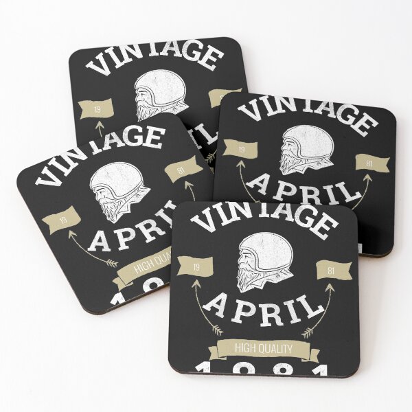 Item preview, April 1981 Birthday Vintage Birthday Gift For Dads, Uncles and Brothers designed and sold by BigJackTees.