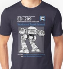 ED-209 Service and Repair Manual Unisex T-Shirt