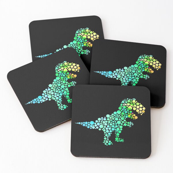 Item preview, International Dot Day Dinosaur T Rex Polka Dot Art for Dinosaurs Lover designed and sold by alenaz.