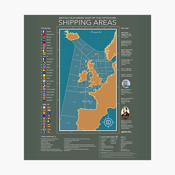 Item preview, Shipping Forecast of British designed and sold by enodeer.