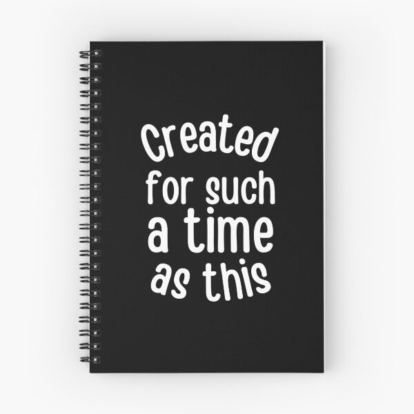 Item preview, Created For Such A Time As This Simple White Design designed and sold by SweetAndSpice.