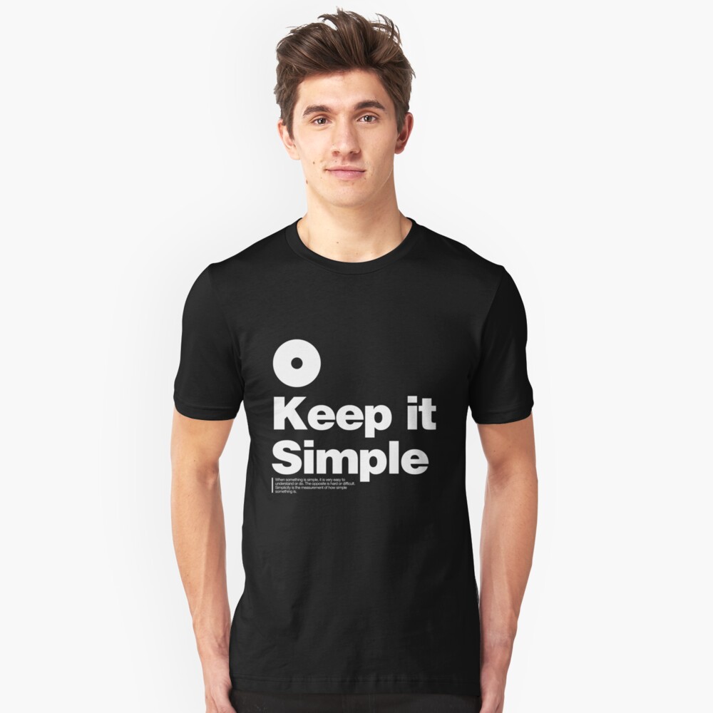 Keep it Simple Slim Fit T-Shirt