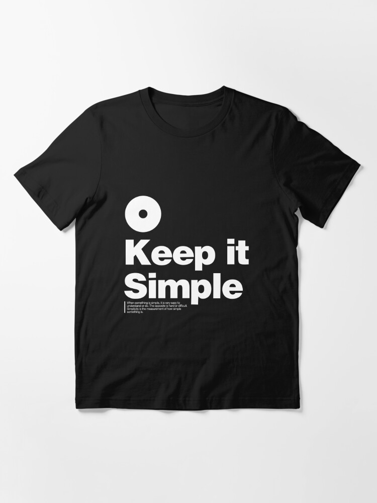 keep it simple shirt