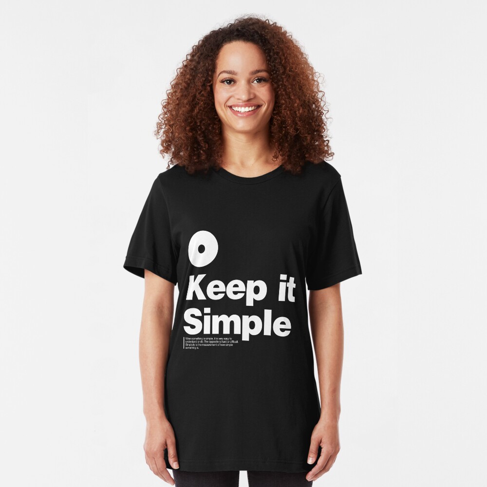 Keep it Simple Slim Fit T-Shirt
