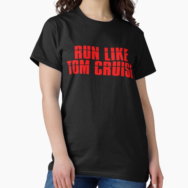 Vista previa del artículo con la obra «Corre como Tom Cruise», diseñado y vendido por patcrowley.