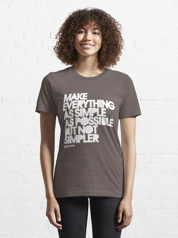 Alternate view of Simple Essential T-Shirt