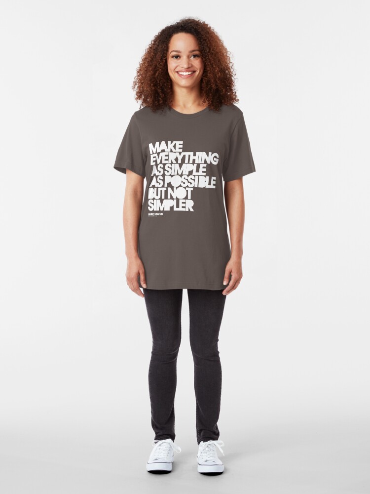 Alternate view of Simple Slim Fit T-Shirt