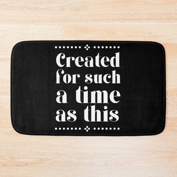 Item preview, Created For Such A Time As This Vintage White Design designed and sold by SweetAndSpice.