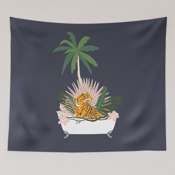 Item preview, Jungle Spa At Night designed and sold by Wheimay.