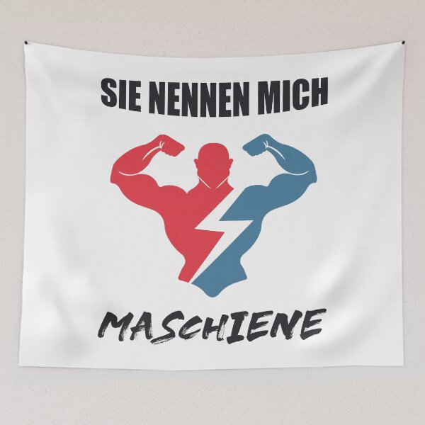 Artikelvorschau, Bodybuilding sie nennen mich Maschiene GYM Fitness entworfen und verkauft von blikonie.
