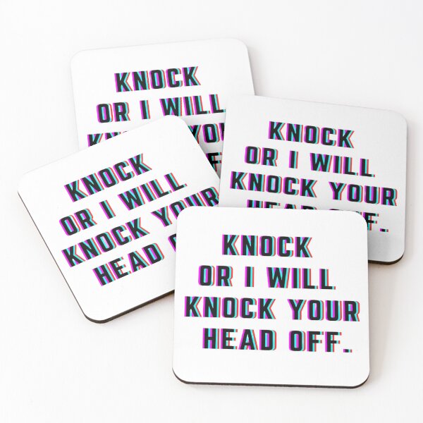 Item preview, Knock Knock designed and sold by BLOGGER-WRITER.