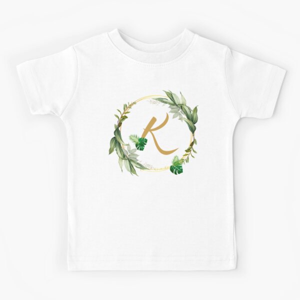 Item preview, Green Initial K Wreath Monogram  designed and sold by DiensDesign.