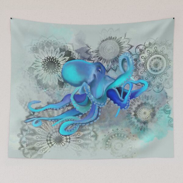 Item preview, Blue Octopus designed and sold by RenCamz1.