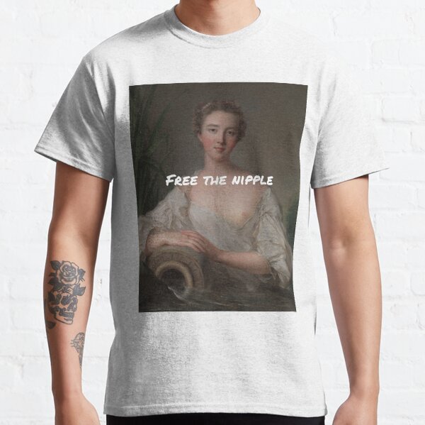Kostenlos The Nipple Art Classic T-Shirt
