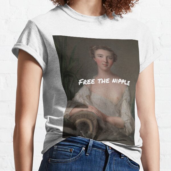 Kostenlos The Nipple Art Classic T-Shirt
