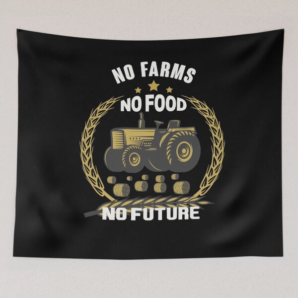Item preview, Farmer Support No Farmer No Food No Future Tractor designed and sold by NSTeeDesign.