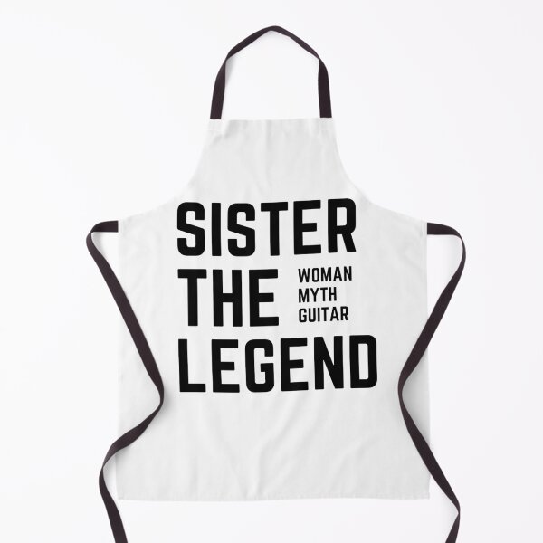 Item preview, SISTER THE WOMAN THE MYTH THE GUITAR LEGEND sarcastic quote GREETING CARD [P-Q 164][847]  designed and sold by HIPNOTIZAR  CRAFTS.