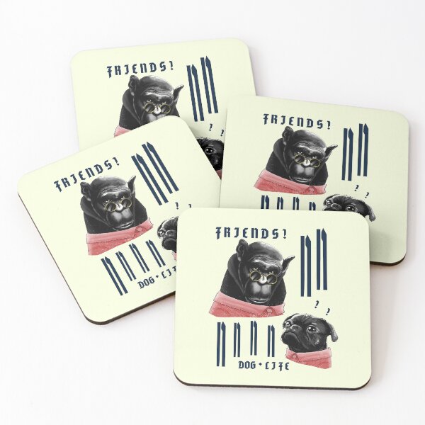 Item preview, Friends? Funny friendship request designed and sold by vibeno1.
