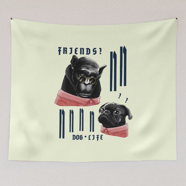 Item preview, Friends? Funny friendship request designed and sold by vibeno1.