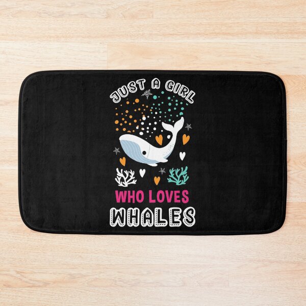 Item preview, Just A Girl Who Loves Whales Ocean Protect Swim Sea Creature Deep Blue Sea Fish Aquatic Animals Conserve Underwater designed and sold by shirti.