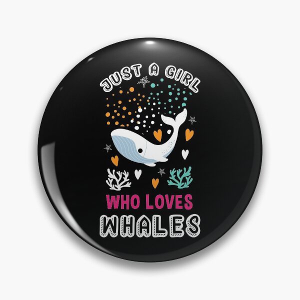 Item preview, Just A Girl Who Loves Whales Ocean Protect Swim Sea Creature Deep Blue Sea Fish Aquatic Animals Conserve Underwater designed and sold by shirti.
