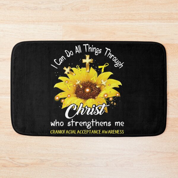 Item preview, I Can Do All Things Through Christ Who Strengthens Me Craniofacial Acceptance Awareness designed and sold by rechardtee.