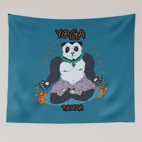 Item preview, yoga panda designed and sold by ragnacold.